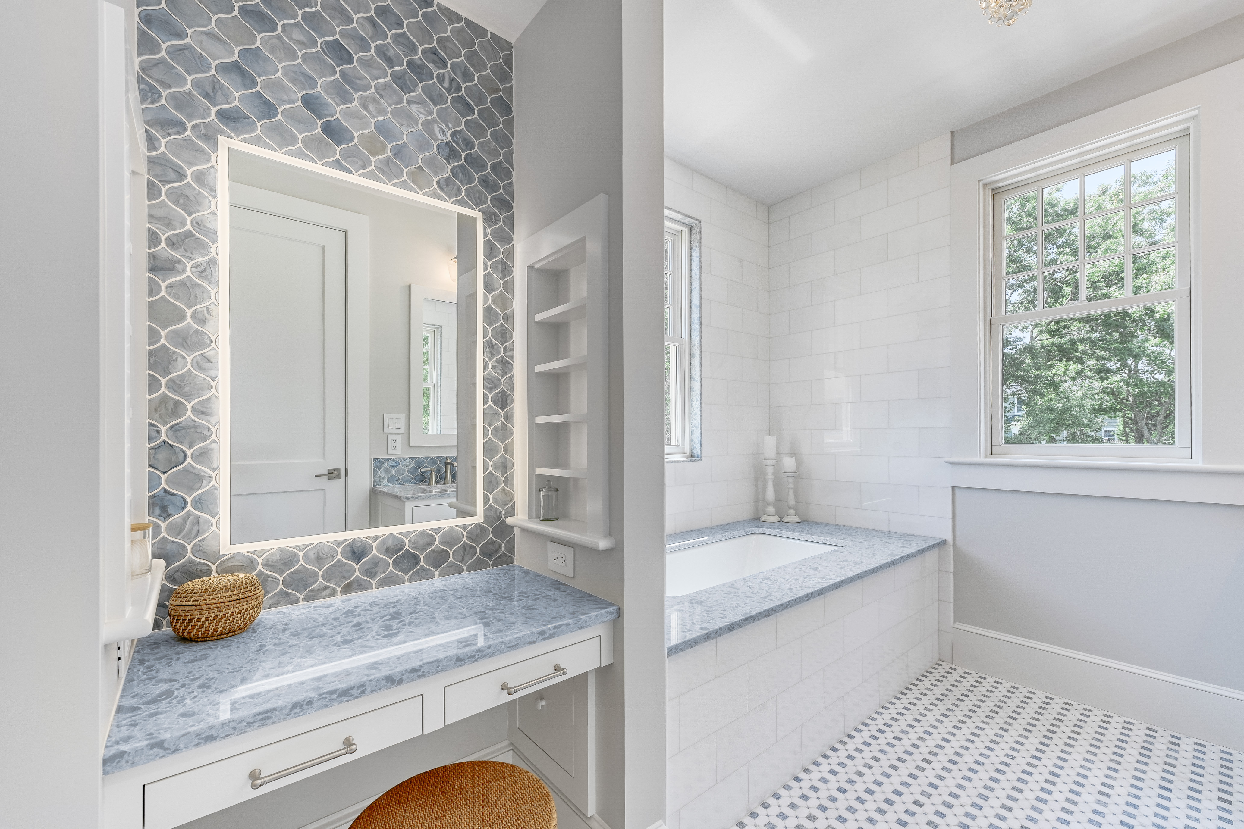 Elegant bathroom interior